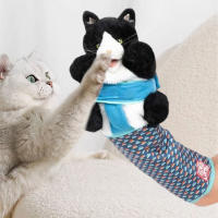 Nuevo 2025 Muñeco De Lucha Gato Sumo Juguetes Interactivos De Peluche Duradero Para Gatos Animal De Peluche De Tamaño Grande - details 3
