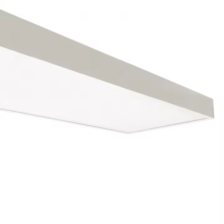 Ledkia Kit de Superficie Paneles 120x30 cm con Tornillos Blanco - 1