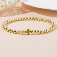 Pulsera De Mujer Estilo Bohemio Hecha a Mano Con Cuentas De Cobre Y Piedra De Hierro Temática De Playa Moda De Verano - details 2