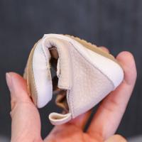Zapatillas De Cuero Para Bebés Niños Y Niñas Primer Pasador Todoterreno Suave Talla 0-18 Meses Cierre De Correas Estilo Simple - details 10