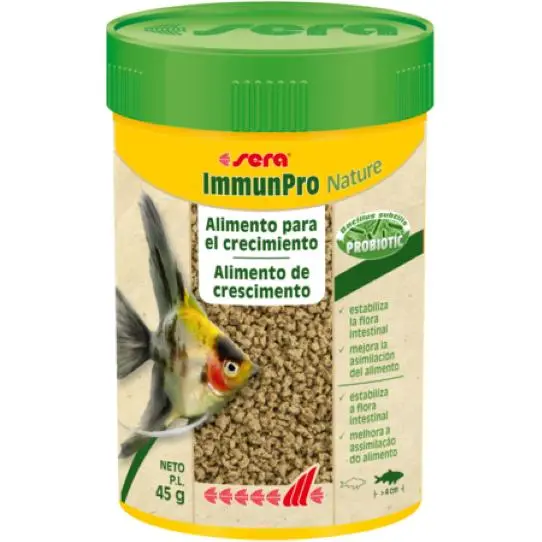 Sera Immunpro Nature - Alimento para el Crecimiento Probiótico de Peces Ornamentales - 1