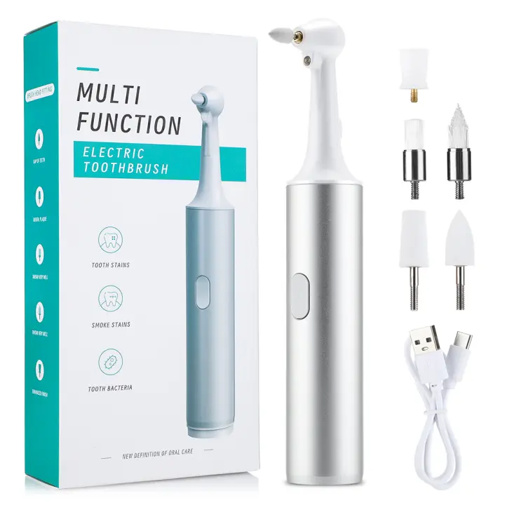 Limpieza Dental Eléctrica Ultrasonda Kit De Blanqueamiento De Dientes Eliminador De Calculo Y Placa Quimioterapia Oral - 1
