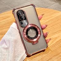 Funda Protectora Transparente Y Antichoque Para OPPO Reno 10 11 12 Realme 13 pro plus Con Soporte Magnético Y Anillo - details 8