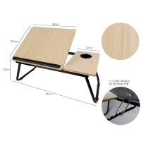 Mesita Multiuso Plegable de Madera – Escritorio Portátil para Cama o Sofá con Patas Plegables - details 3