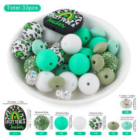 Set De 33 Piezas De Bolas Y Lentiles De Silicona Para Fabricación De Joyas DIY Accesorios Para Pulseras Bolígrafos Y Llaveros - details 22