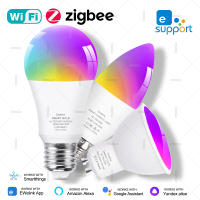 Bombilla LED Inteligente Ewelink GU10 E14 E27 Zigbee RGB C+W Dimmable Soporta Alexa Google Home Yandex Alice Luz Blanca Y Color - details 0
