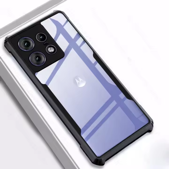 Funda Transparente De Acrílico Para Motorola Edge 60 pro 5G Resistente a Golpes Y Arañazos Con Stylus Protección Ligera Y Duradera Para Moto Edge 60 50 Fusion 60 40Neo - 1