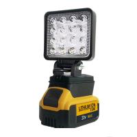 Lámpara Portátil LED Para Batería Dewalt 18V Luz De Trabajo Portátil Spotlights Cordless Exterior Camping Pesca Emergencia - details 6