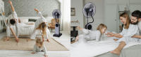 Aigostar Ventilador de Pie Oscilante con Nebulizador de Agua y Función Ionizador de Aire - details 6