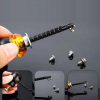 Juego De Destornilladores De 2 En 1 Con Mango Corto Telescopio Magnético Herramienta Doméstica Multifuncional Slotted Cross Chrome-Vanadio - details 5