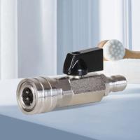 Kit De Válvula De Agua Para Lavadora De Alta Presión Con Conector Rápido De 3/8 O 1/4 Pulgada Control De Flujo De Agua Para Manguera De Lavadora - details 1