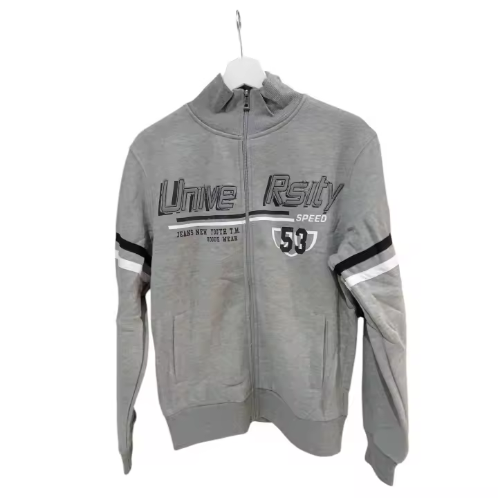 Sudadera hombre con cremallera - 1
