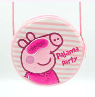 Bolso Bandolera De Peluche Peppa Pig Para Niñas Bolsa De Hombro Redonda De Dibujos Animados Monedero Regalo De Juguetes Para Niñas - details 13