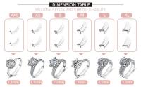 12Pcs Ajustador De Tamaño De Anillos De Silicona Invisible Herramienta De Joyería Para Ajustar Anillos Sueltos Color Rojo - details 3