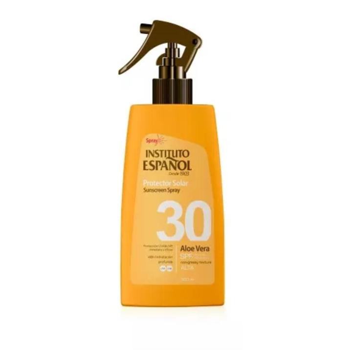 INSTITUTO ESPAÑOL Español Protector Solar Aloe Spray SPF30+ 300 ml — oferta en Miravia