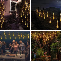 Iluminación De Jardín Exterior Decorativa Navidad IP65 8 Modos 20/50/100 LEDS Cadena Solar Luces De Fiestas Para Calle Jardín Decoración De Navidad - details 36
