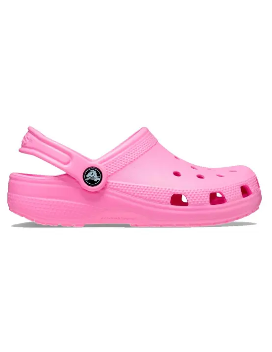 Zuecos Crocs Junior Classic K Rosa - 1
