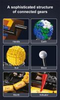 Bloques De Construcción MOC City Solar System 865 Piezas Juguete Educativo Para Niños Experimento Científico Reloj Sol Y Tierra Regalos Para Niños Y Adolescentes - details 3