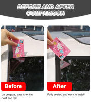 SEAMETAL Tira De Sellado Para Parabrisas Delantero De Coche Tipo H 2m Protector De Borde De Ventana Techo Impermeable Y Antiviento Relleno De Ranuras - details 2