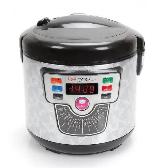 Beprohome Robot de Cocina Programable Bepro Chef Delicook con 14 Menús y 5 Litros de Capacidad - 1