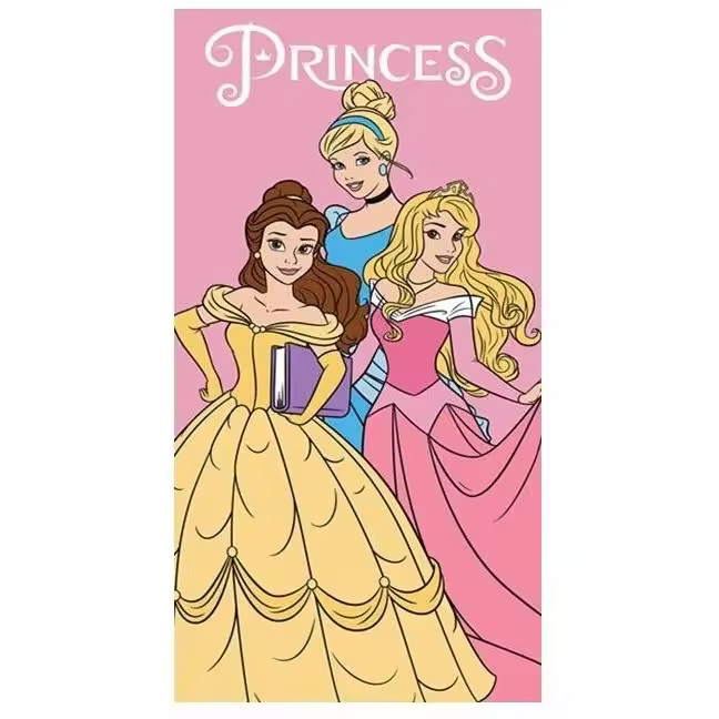Toalla Microfibra Princesas Disney 70x140cm - 1