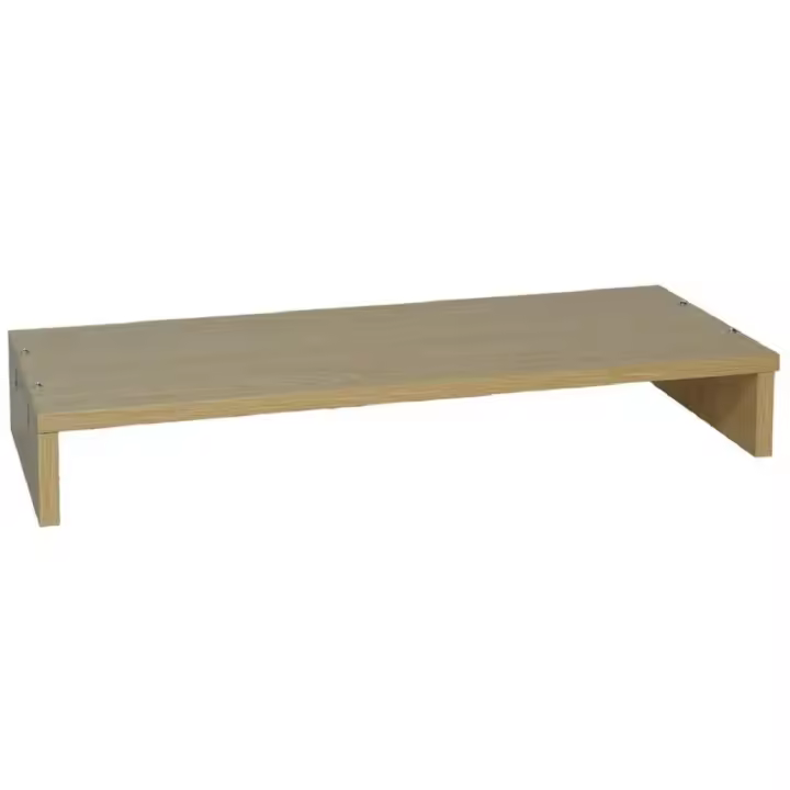 Gerimport Soporte para Monitor 49.5 x 19.5 x 7.5 cm - Elevador Ergonomico para Pantalla, Organizador de Escritorio, Aumenta Espacio, Mejora Postura, Ideal para Oficina y Hogar, Accesorios de Oficina Modernos - 1
