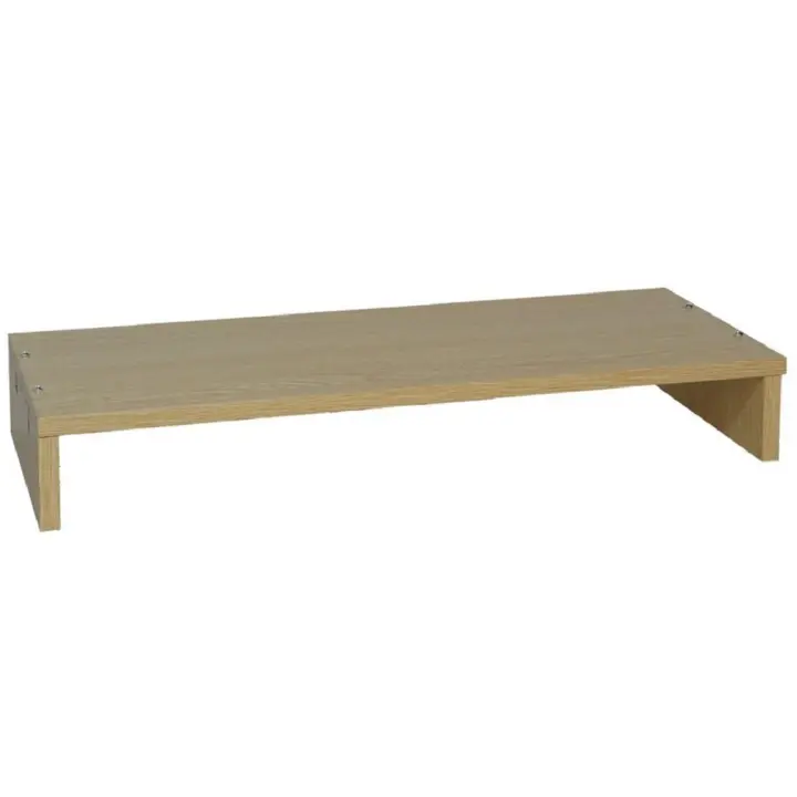 Gerimport Soporte para Monitor 49.5 x 19.5 x 7.5 cm - Elevador Ergonomico para Pantalla, Organizador de Escritorio, Aumenta Espacio, Mejora Postura, Ideal para Oficina y Hogar, Accesorios de Oficina Modernos - 1