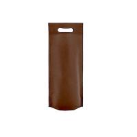 Pack de 20 bolsas para botellas de vino de 75 cl bolsas tejido non woven para botellas de vino aceite de 75 cl rojas negras azul klein marrón chocolate para regalos y detalles de invitados de boda negocios - details 1