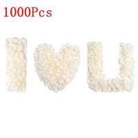 3000/100Pcs 4.5cm Pétalos De Rosa Artificiales Rojos Simulación De Seda Para Decoración Romántica De Fiesta De Boda Valentines Day - details 12