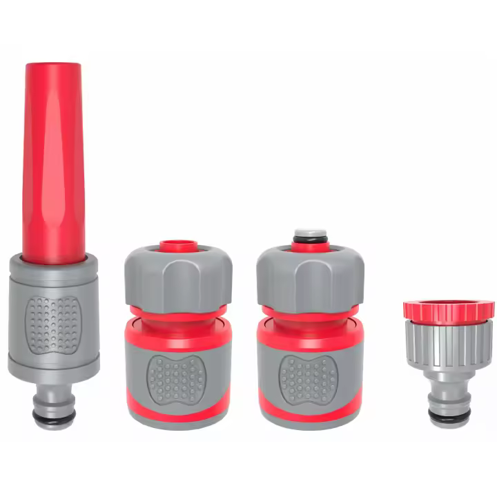 Awtools zestaw zraszający 4 częściowy 1/2" gumowy uchwyt - 1