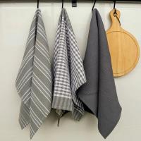 Toallas De Té De Algodón Tres Enlaces Paños De Cocina Y Baño Toallas De Mano Tejidas Al Estilo Tela Para El Hogar Pack De 3 - details 2