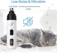 Molinillo de uñas para perros, cortaúñas Silent Groom Pro, nuevo cortaúñas eléctrico para perros para molinillos de uñas para perros recargables, molinillo de uñas para mascotas Poochie, herramienta de aseo para patas de mascotas (1 unidad) - details 2