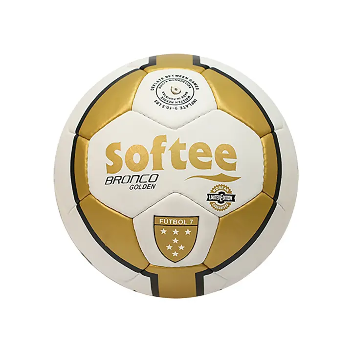 balón softee bronco limited edition color oro tamaño fútbol 7 - 1