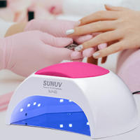 SUNUV Lámpara Led UV Uñas Profesional, Secador LED/UV Gel Esmalte de Uñas Curado Luz Máquina, Con Sensor Automático y Pantalla LCD en el Hogar y el Salón - details 22