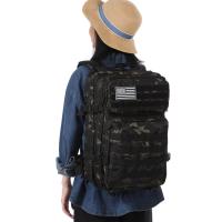 Mochila Táctica 25L/50L Con Sistema Molle Para Exteriores Adecuada Para Senderismo Camping Trekking Caza Pesca Y Gimnasio Material 600D Unisex - details 14