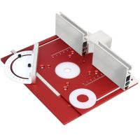 Placa De Inserto Para Router De Aluminio Multifuncional Para Trabajar Madera Placa De Router Con Flip Plate Para Mesas De Trabajo - details 3