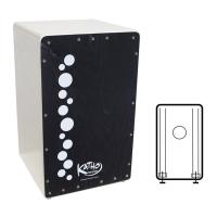 Cajón Flamenco Burbujas Black de Katho Percusión - Profesional, Elegante y con Sonido Equilibrado - details 1