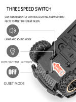 Coche De Juguete a Escala 1/32 Para Niños Y Adultos Con Puertas Abatibles Y Luz Vehículos Metálicos Para Wrangler Off-Road 7 Puertas - details 7