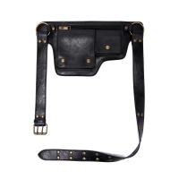Bolsa De Cintura Estilo Motociclista Punk Retro Deportiva Exterior Ajustable Correa Moda Bolsa De La Cintura Unisex - details 3