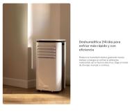 CREATE - Aire Acondicionado Portátil 3 en 1 WiFi 9000 BTU - Deshumidificador - Cobertura hasta 25 m2 - SILKAIR CONNECT - details 5