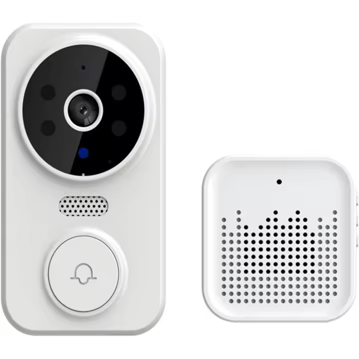 Videoportero inalámbrico inteligente, intercomunicador con visión nocturna, WiFi, cámara de seguridad, Audio bidireccional - 1