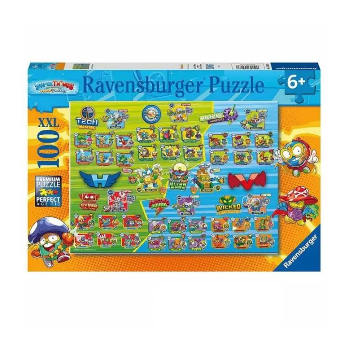 PUZZLE 100 XXL PIEZAS SUPERTHINGS DE RAVENSBURGER - 1
