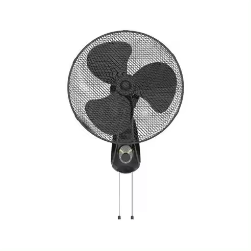 Gsc Evolution Ventilador de Pared Toleni Ø43cm 45W Negro - Control Multiorientable - 3 Velocidades - Eficiencia y Silencio - 1