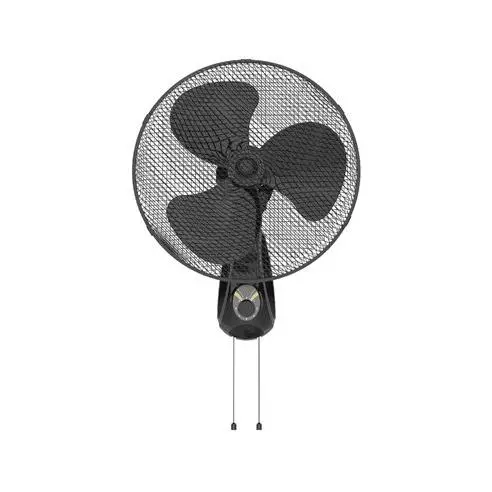 Gsc Evolution Ventilador de Pared Toleni Ø43cm 45W Negro - Control Multiorientable - 3 Velocidades - Eficiencia y Silencio - 1