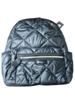 Mochila Babymel Acolchada - Color Negro - Varios Compartimentos- Portabiberones Isotérmico - Impermeable - baby BABYMEL - details 0