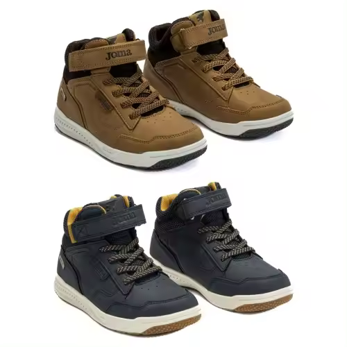 Bota deportiva velcro JOMA TORCON Jr con velcro en marino o camel. - 1