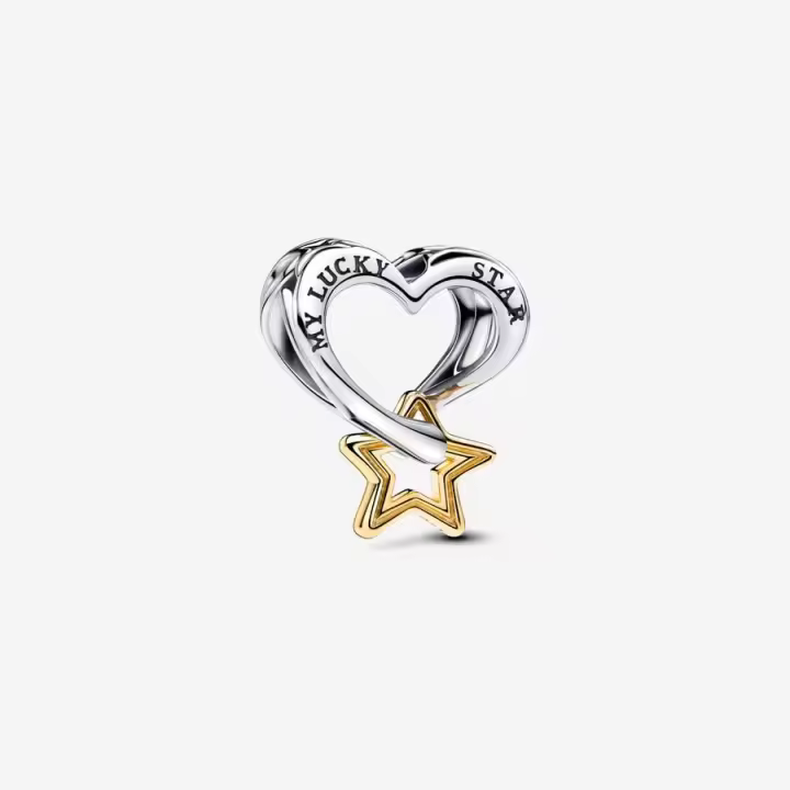 Charm Estrella y Corazón de la Suerte Pandora 763513C00 - 1