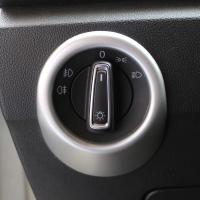 Cubierta De Botón De Interruptor De Faros De Coche Para Volkswagen VW T-Roc 2018-2024 Accesorios De Decoración Interior - details 2
