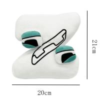 Alfabeto De Peluche Kawaii Con 26 Letras Inglesas Muñecos Anime Juguetes Educativos Para Niños Montessori Relleno De Algodón PP - details 26