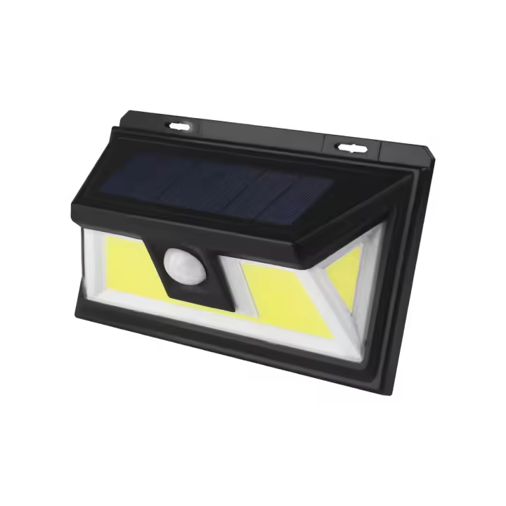 APLIQUE SOLAR LED COB KORPASS COM SENSOR 7W LUZ FRIA - 1